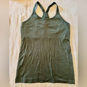 Lululemon Ebb to Street Tank in Dark Forest size 12